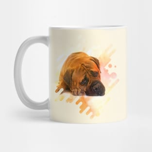 Bullmastiff dog Mug